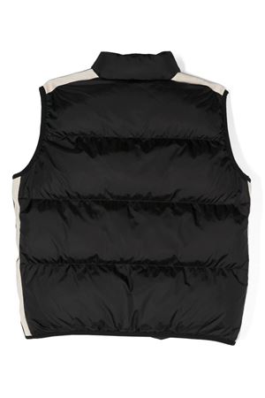 gilet in poliestere nero PALM ANGELS KIDS | PBEJ003F24FAB0011003